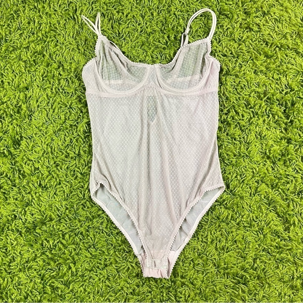 VINTAGE SHEER NUDE BODYSUIT